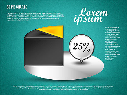 Pie grafico Strumenti, Slide 15, 01814, Grafici a Torta — PoweredTemplate.com