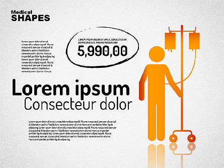 Formes de soins médicaux, Diapositive 7, 01821, Schémas et graphiques médicaux — PoweredTemplate.com