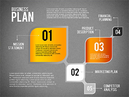 Flux du plan d'affaires, Diapositive 14, 01828, Modèles commerciaux — PoweredTemplate.com
