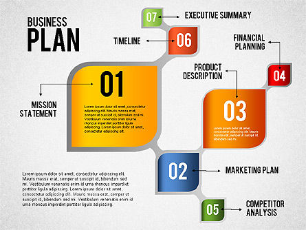 Business Plan Flow, Slide 8, 01828, Business Models — PoweredTemplate.com