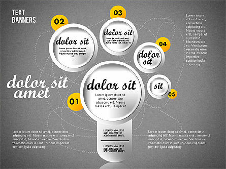 Creative Text Banners, Slide 11, 01832, Text Boxes — PoweredTemplate.com