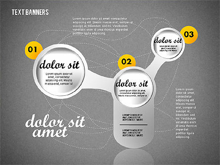 Banners de texto creativo, Diapositiva 15, 01832, Cuadros de texto — PoweredTemplate.com