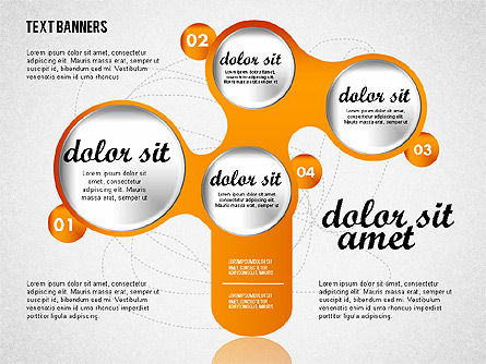 Banners de texto creativo, Diapositiva 4, 01832, Cuadros de texto — PoweredTemplate.com