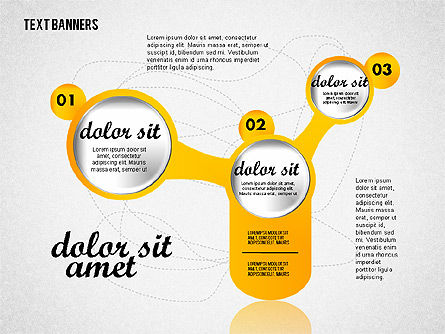 Bannières de texte créatif, Diapositive 7, 01832, Boîtes de texte — PoweredTemplate.com