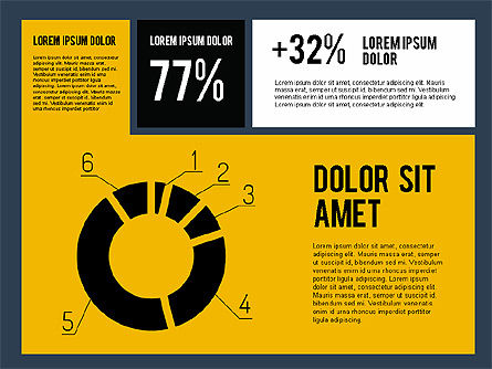 Presentation in Flat Design Style, Slide 10, 01835, Business Models — PoweredTemplate.com