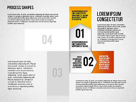 Schéma de processus étape par étape, Diapositive 7, 01840, Schémas de procédés — PoweredTemplate.com