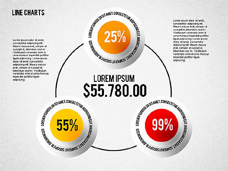 Gráficos redondos, Diapositiva 2, 01841, Modelos de negocios — PoweredTemplate.com
