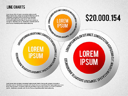 Gráficos redondos, Diapositiva 8, 01841, Modelos de negocios — PoweredTemplate.com