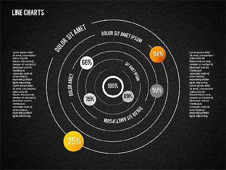 Gráficos redondos, Diapositiva 9, 01841, Modelos de negocios — PoweredTemplate.com