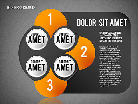 Schéma des étapes numérotées, Diapositive 11, 01843, Schémas d'étapes — PoweredTemplate.com