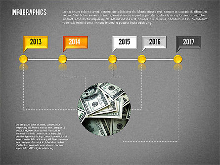 Infographies de présentation, Diapositive 11, 01846, Modèles commerciaux — PoweredTemplate.com