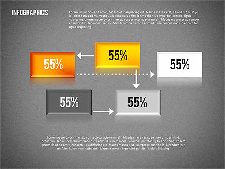 Presentación Infografía, Diapositiva 12, 01846, Modelos de negocios — PoweredTemplate.com