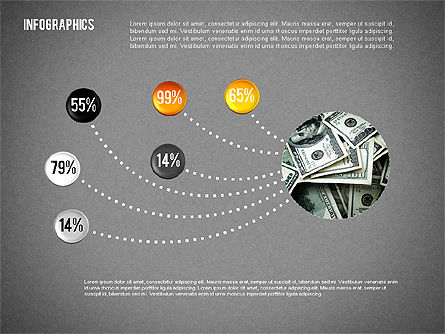 Presentatie infographics, Dia 16, 01846, Businessmodellen — PoweredTemplate.com
