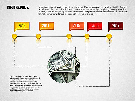 Presentación Infografía, Diapositiva 3, 01846, Modelos de negocios — PoweredTemplate.com
