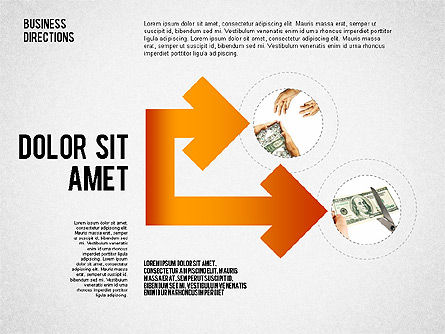 Schema di diverse scelte, Slide 6, 01847, Diagrammi di Processo — PoweredTemplate.com