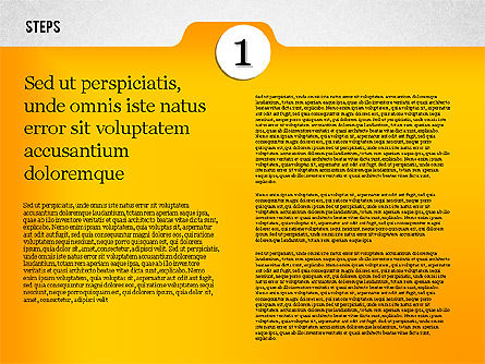 Opzioni di stile Cartella, Slide 5, 01849, Diagrammi Palco — PoweredTemplate.com