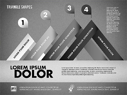 Diagramme des formes triangulaires, Diapositive 14, 01851, Modèles commerciaux — PoweredTemplate.com