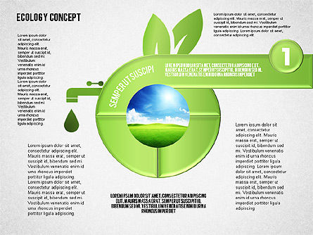 Stages com ícones e diagrama da foto, Modelo do PowerPoint, 01852, Diagramas de Etapas — PoweredTemplate.com