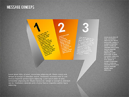 Formas de burbujas de discurso, Diapositiva 15, 01853, Formas — PoweredTemplate.com