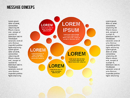 Formas de burbujas de discurso, Diapositiva 6, 01853, Formas — PoweredTemplate.com