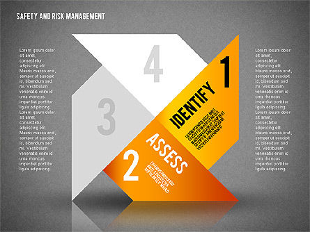 Diagramme de sécurité et de gestion des risques, Diapositive 10, 01856, Schémas de procédés — PoweredTemplate.com