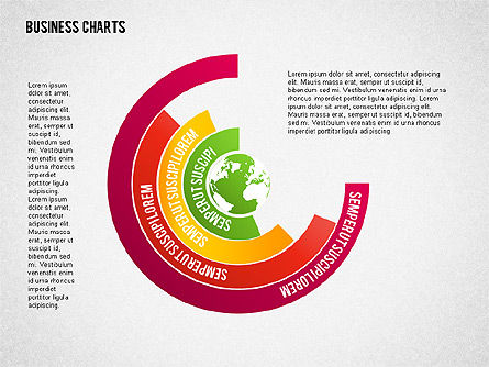 Grafiek met globe, Dia 3, 01858, Businessmodellen — PoweredTemplate.com