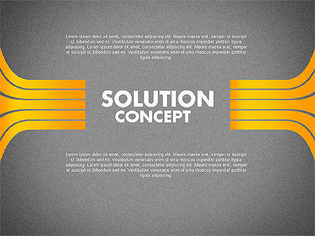 Opções de conceito de solução, Deslizar 10, 01861, Diagramas de Etapas — PoweredTemplate.com