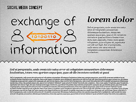 Social Media Presentation Concept, Slide 2, 01867, Presentation Templates — PoweredTemplate.com
