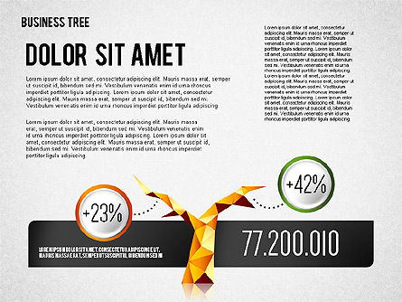 Diagrama del árbol de negocios, Diapositiva 2, 01872, Modelos de negocios — PoweredTemplate.com