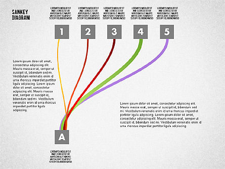 Sankey Diagram Toolbox, Slide 9, 01873, Process Diagrams — PoweredTemplate.com
