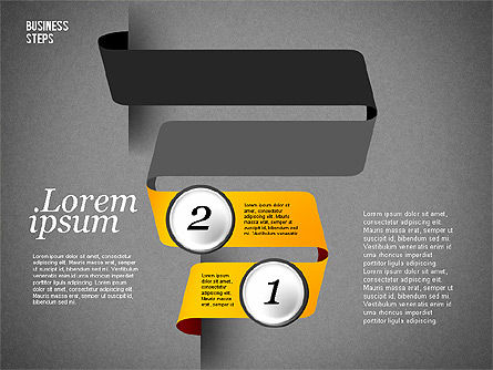 Toolbox Langkah Zigzag, Slide 10, 01877, Diagram Panggung — PoweredTemplate.com