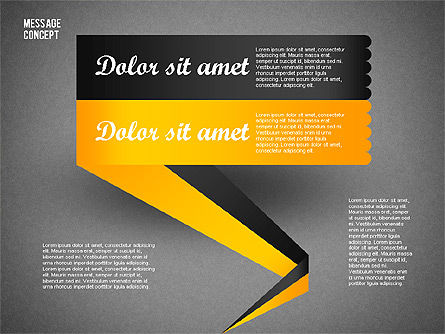 Konsep Gelembung Bicara, Slide 11, 01880, Bentuk — PoweredTemplate.com
