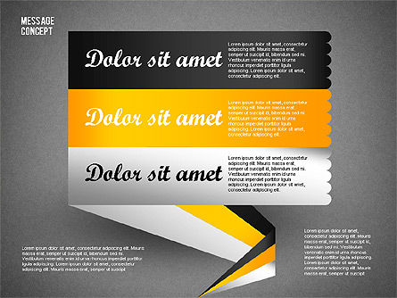 Concept des bulles de parole, Diapositive 12, 01880, Formes — PoweredTemplate.com