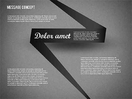 Bolle di discorso concept, Slide 13, 01880, Forme — PoweredTemplate.com