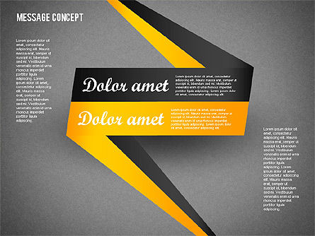 Konsep Gelembung Bicara, Slide 14, 01880, Bentuk — PoweredTemplate.com