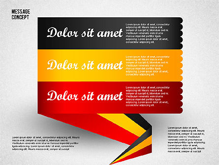 Konsep Gelembung Bicara, Slide 3, 01880, Bentuk — PoweredTemplate.com