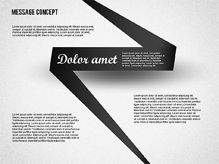 Bolle di discorso concept, Slide 4, 01880, Forme — PoweredTemplate.com