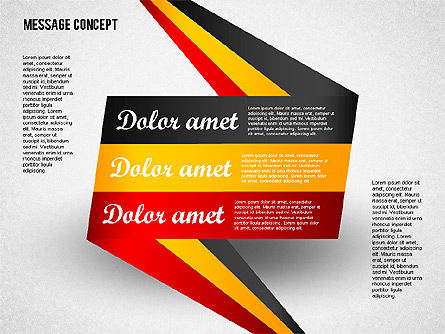 Konsep Gelembung Bicara, Slide 6, 01880, Bentuk — PoweredTemplate.com