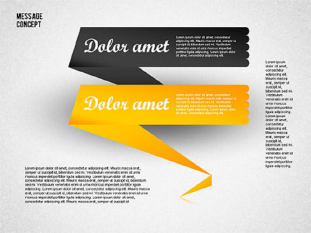 Speech Bubbles Concept, Slide 8, 01880, Shapes — PoweredTemplate.com