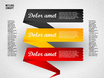 Concept des bulles de parole, Diapositive 9, 01880, Formes — PoweredTemplate.com