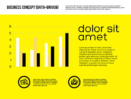 Concepto de Presentación en Diseño Plano, Diapositiva 10, 01894, Plantillas de presentación — PoweredTemplate.com