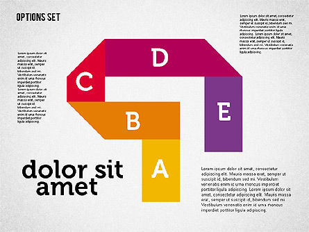 フラットデザインの折り紙スタイルステージ, スライド 2, 01897, 図形 — PoweredTemplate.com