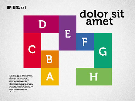フラットデザインの折り紙スタイルステージ, スライド 6, 01897, 図形 — PoweredTemplate.com