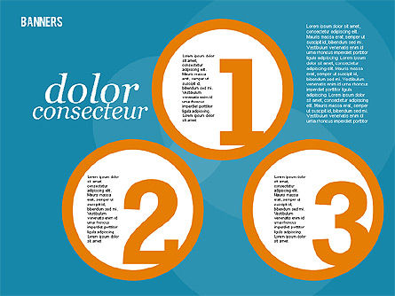 Numéros et spots, Diapositive 8, 01906, Modèles commerciaux — PoweredTemplate.com