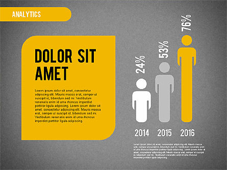 분석적 infographics 프레젠테이션, 슬라이드 15, 01907, 비즈니스 모델 — PoweredTemplate.com