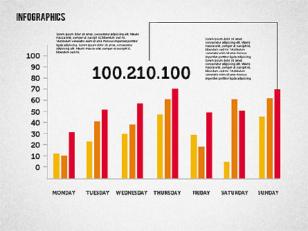 Ensemble de diagrammes de conception plats, Diapositive 6, 01912, Modèles commerciaux — PoweredTemplate.com