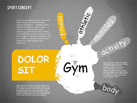 Sports Activities Diagram, Slide 15, 01915, Business Models — PoweredTemplate.com