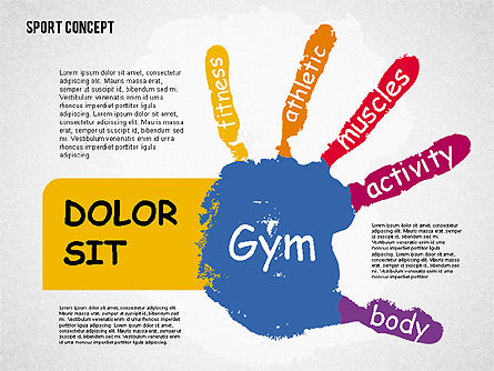 Sports Activities Diagram, Slide 7, 01915, Business Models — PoweredTemplate.com