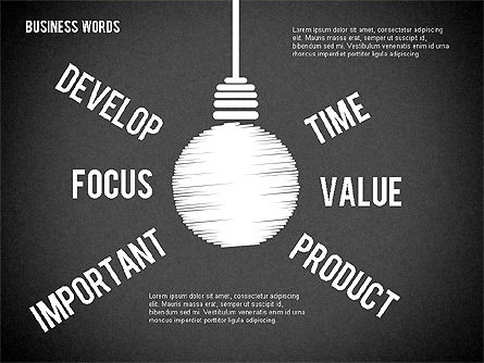 Idea Light Bulb, Slide 12, 01919, Business Models — PoweredTemplate.com