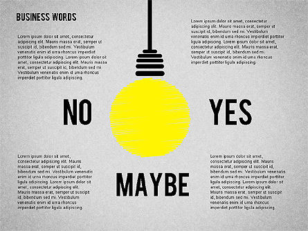 Bombilla Idea, Diapositiva 5, 01919, Modelos de negocios — PoweredTemplate.com